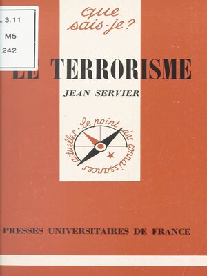 cover image of Le terrorisme